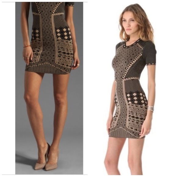 Torn by Ronny Kobo Dresses & Skirts - Torn by Ronny Kobo Candy Tribal Jacquard Dress S